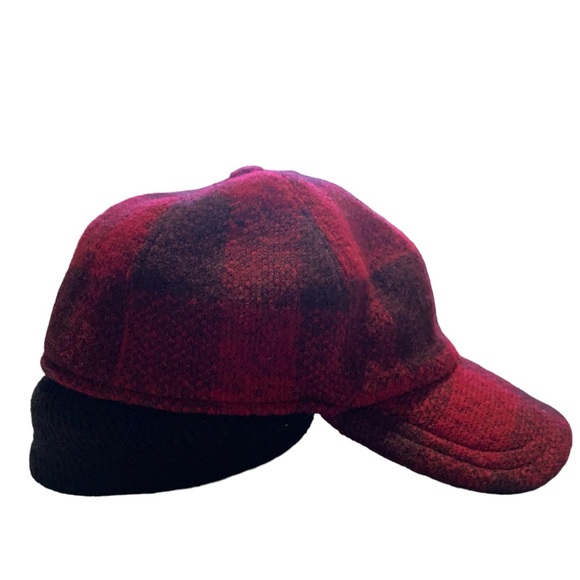 Barney's New York Black Wool Cashmere Driving Hat - Picture 3 of 11